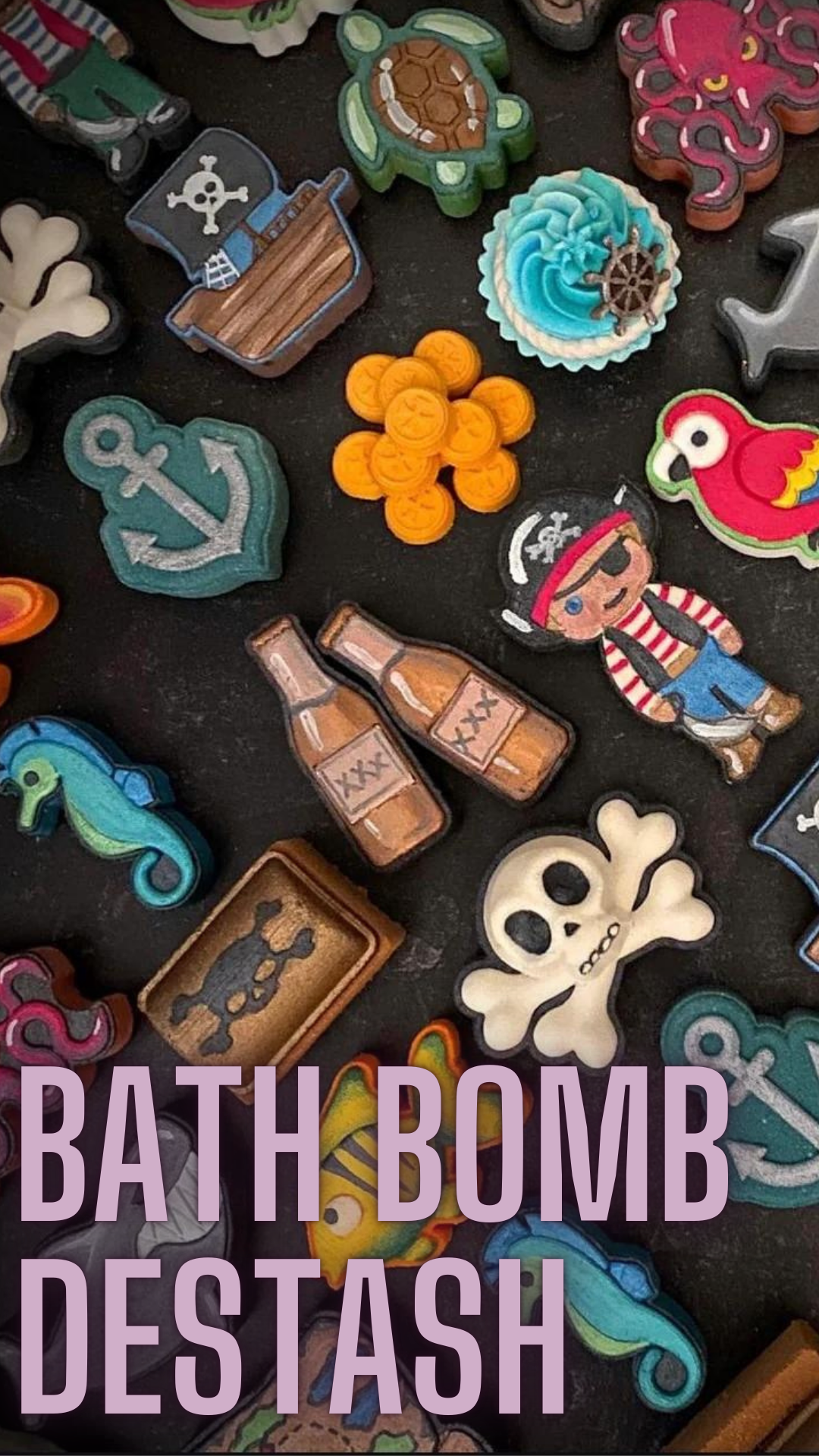 scandalous soap bath bombs robyn french smith pirate theme