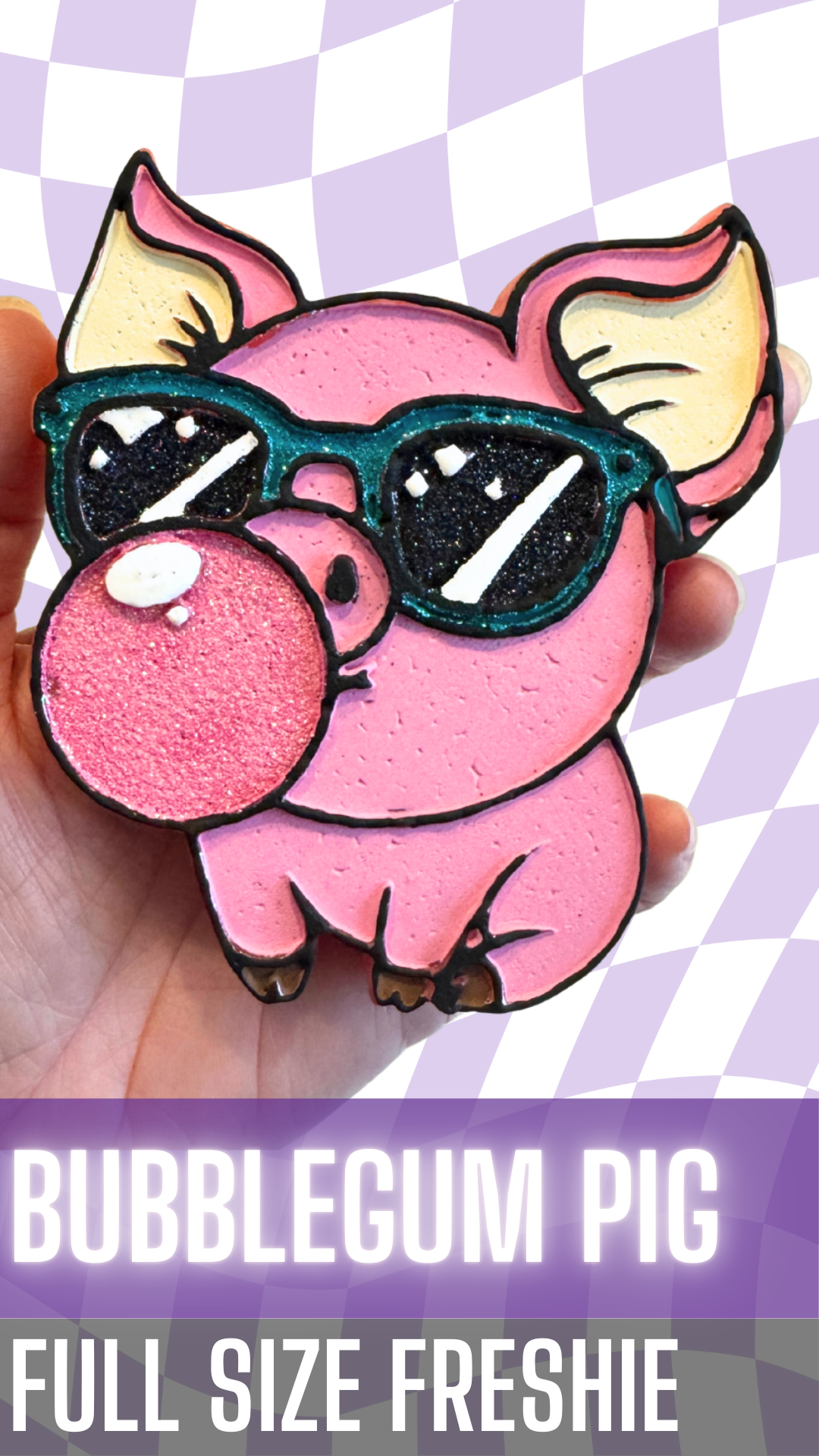 Bubblegum Pig Freshie