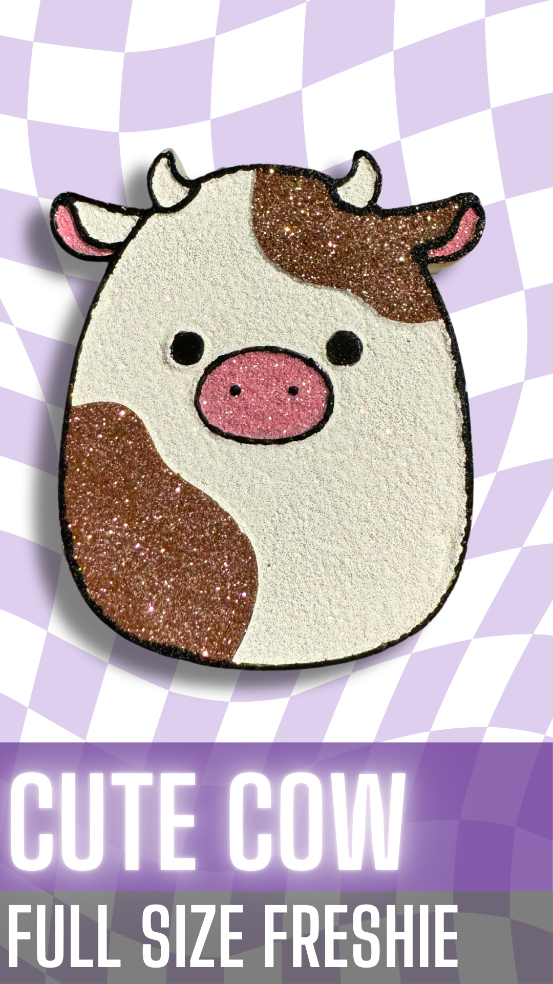 Cute Brown Cow Freshie