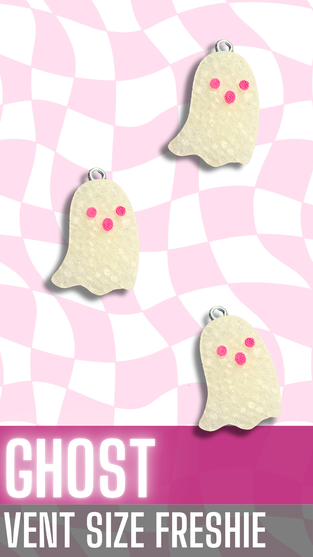 White Ghost Vent Freshie – Scandalous Soap