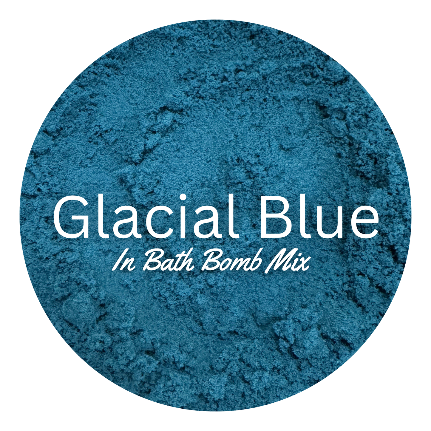 blue lake blend bath bomb color by Robyn French Smith