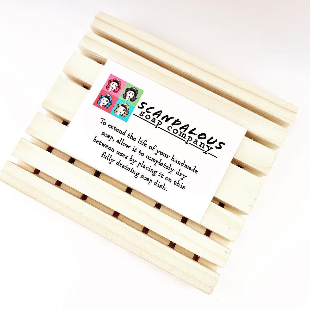 small wood soap saver scandalous soap