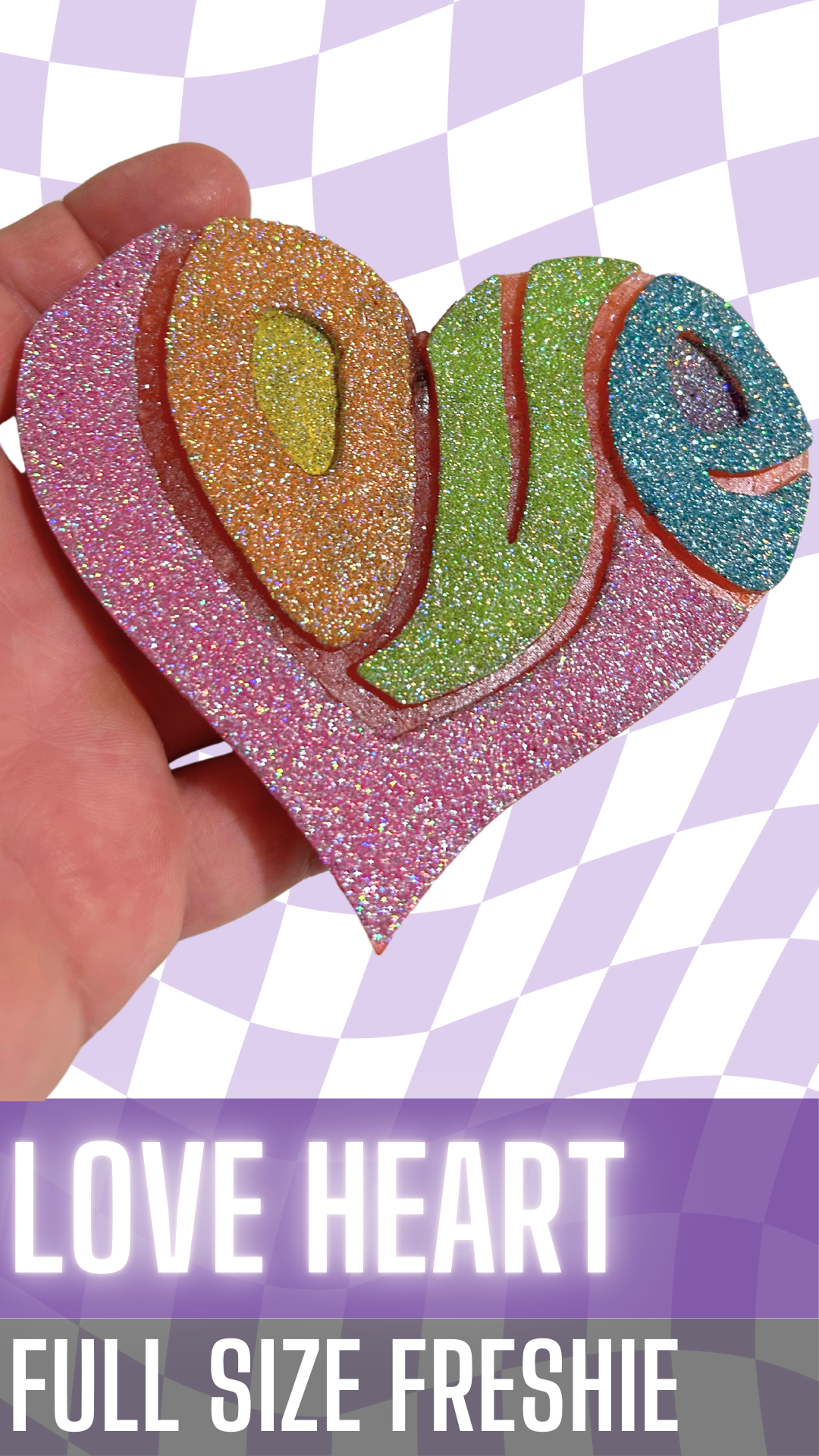 Love Heart Freshie
