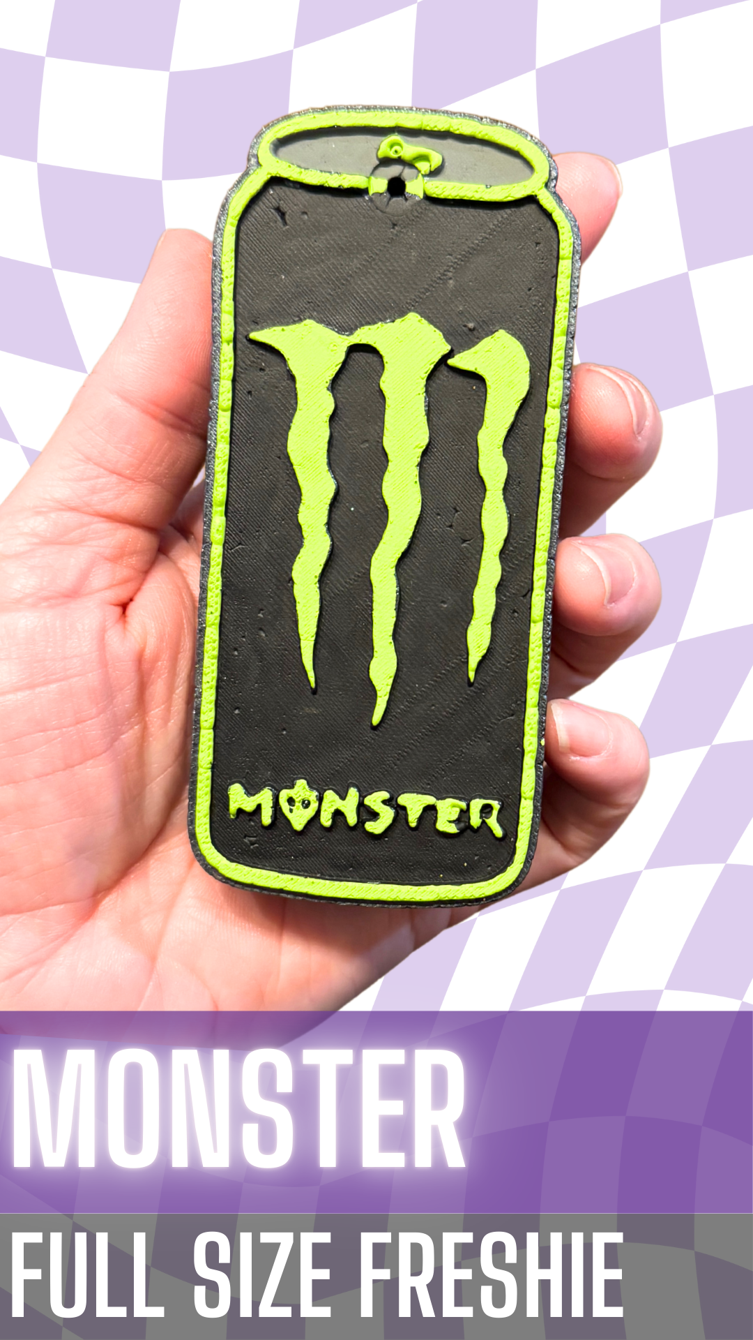 Monster Can Freshie – Scandalous Soap Monster Can Freshie – Scandalous Soap