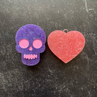 Skull & Heart Vent Freshies (Clip)