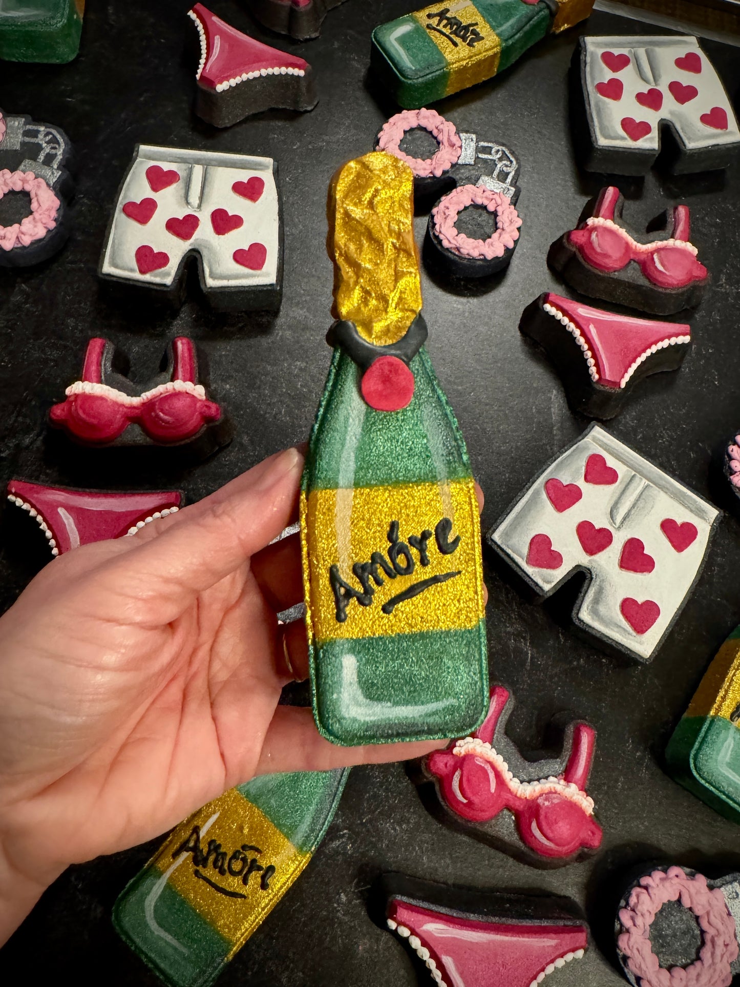 Champagne Bottle Bath Bomb