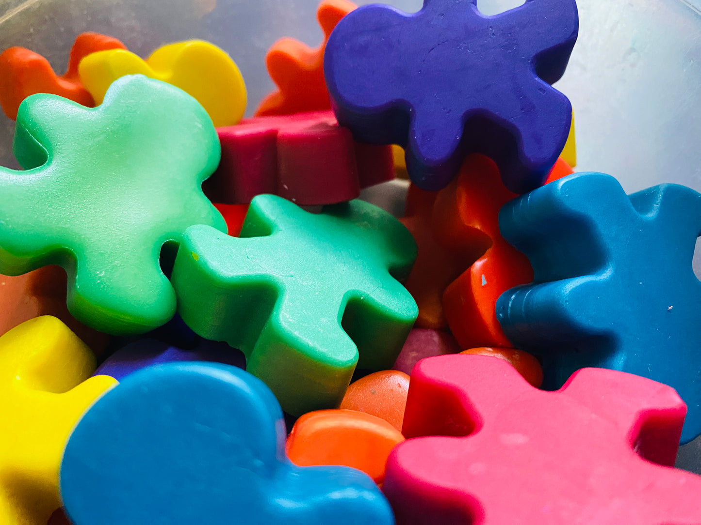 Bath Crayons for Sensory Fun!