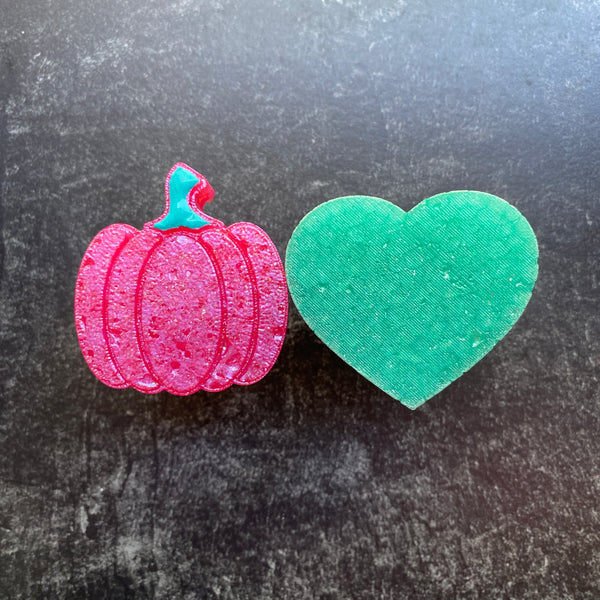Pumpkin & Heart Vent Freshies (Clip)