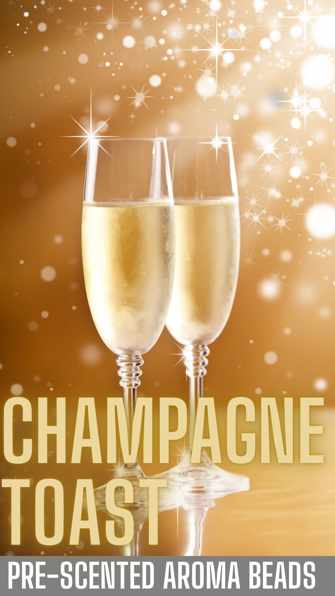 Champagne Toast PRE-SCENTED Freshie Beads