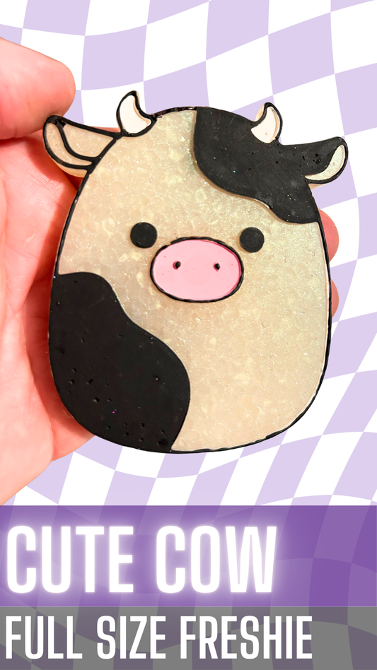 Cute Black Cow Freshie