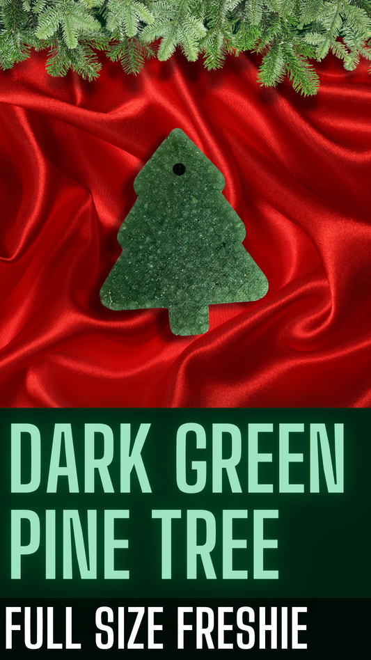 Dark Green Pine Tree Freshie