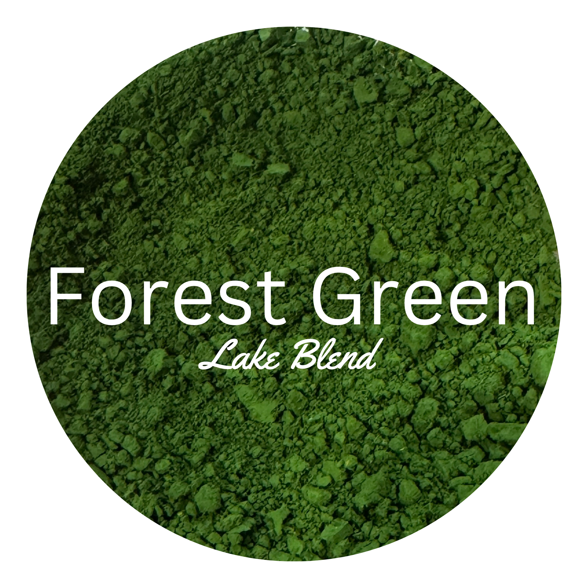 forest tree green lake colorant blend for bath bombs by scandalous soap