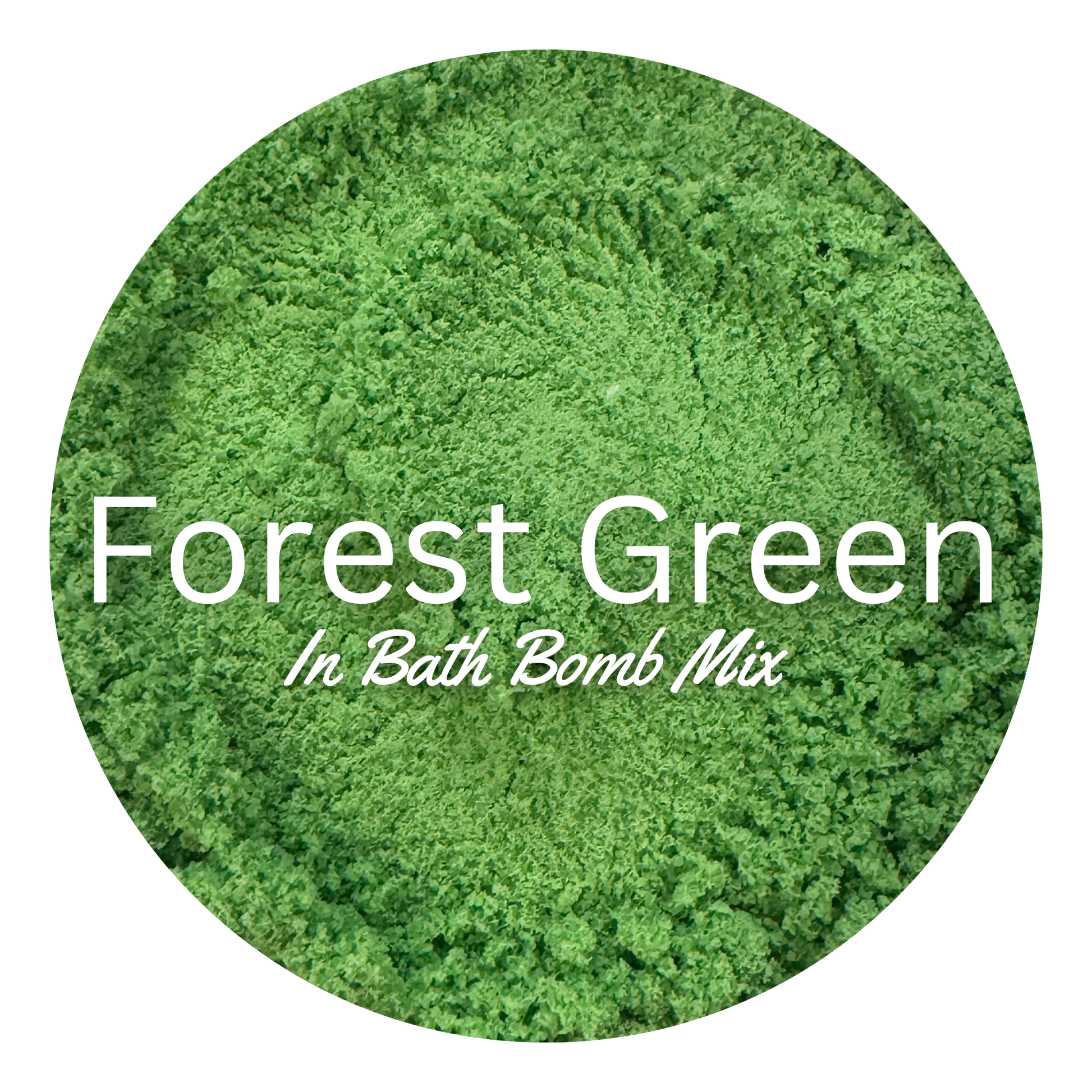 forest tree green lake colorant blend for bath bombs by scandalous soap