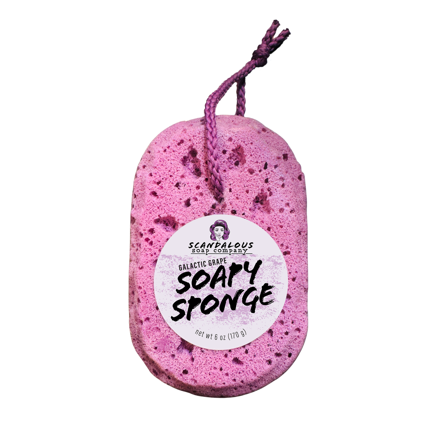 Galactic Grape Soapy Sponge