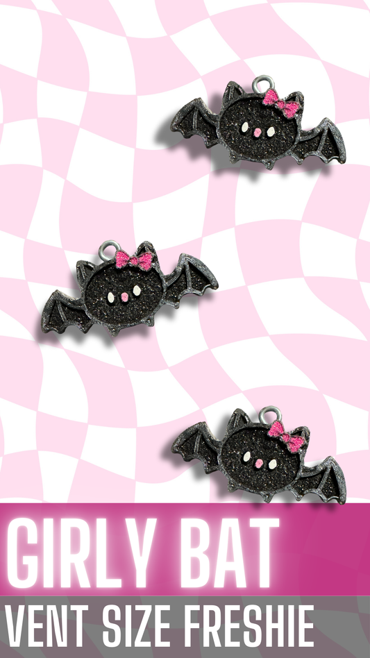 girly bat freshie air freshener