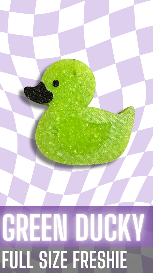 green duckie freshie air freshener