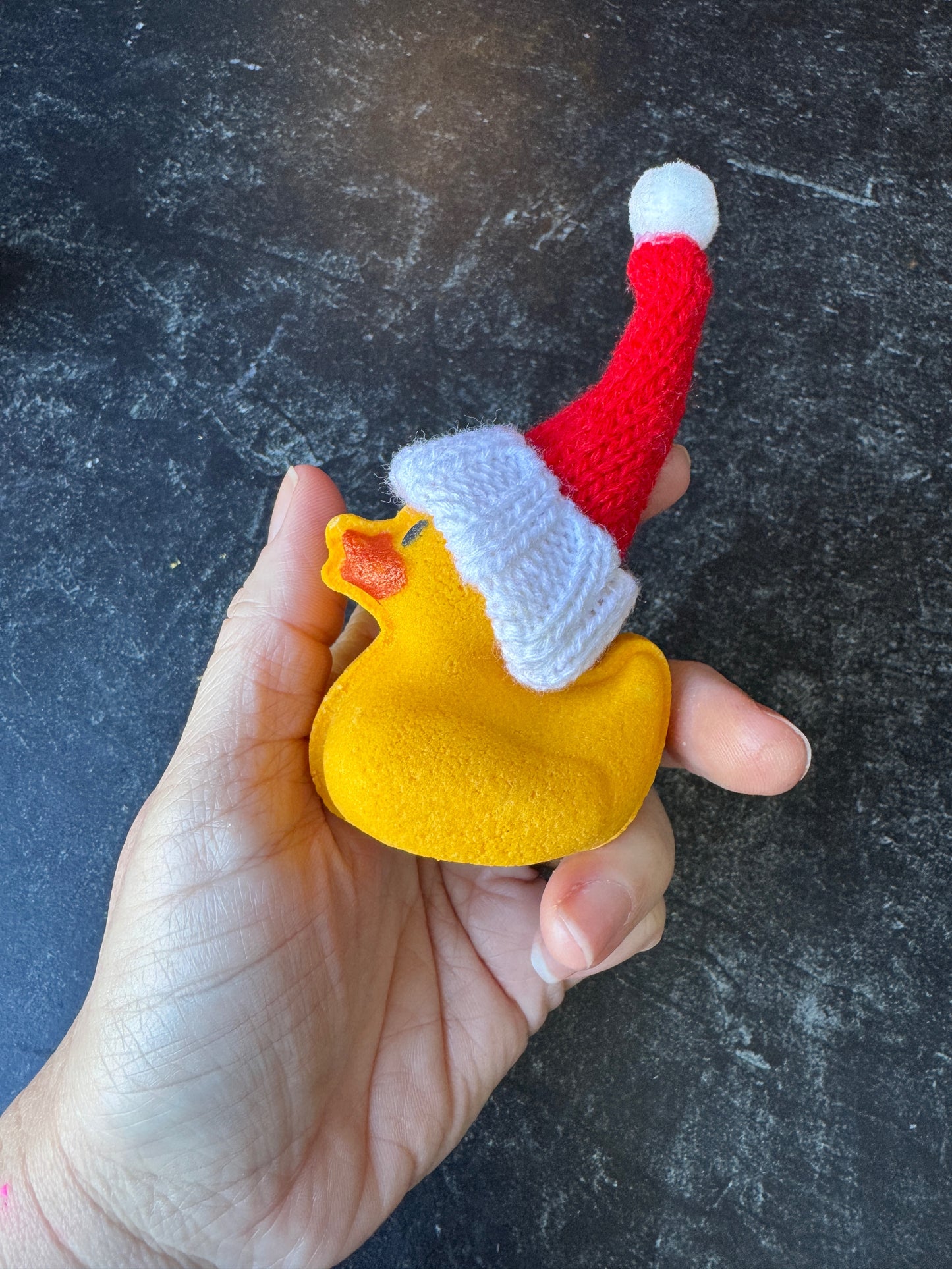 Christmas Hat Mini Duckie Bath Bomb