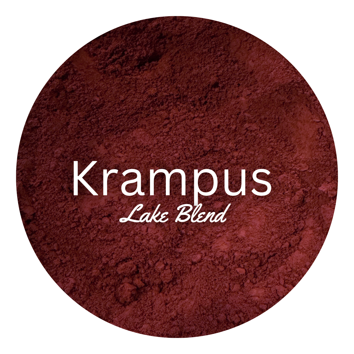 Krampus Christmas lake colorant blend scandalous soap maroon
