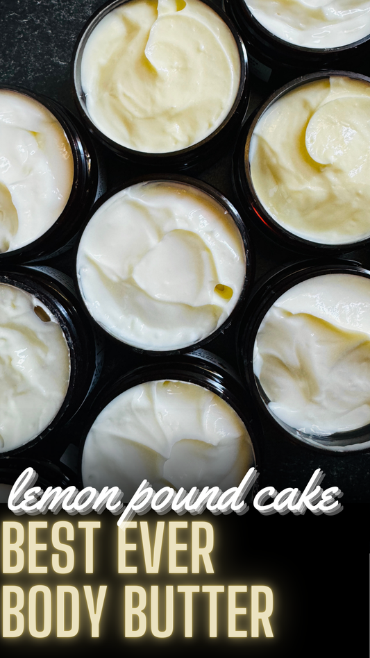 Lemon Pound Cake Body Butter