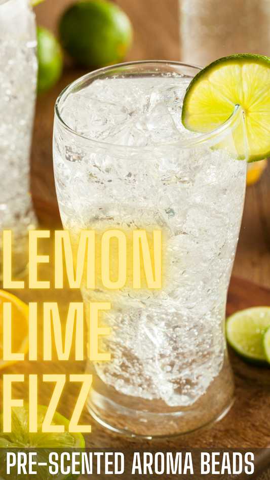 Lemon Lime Fizz PRE-SCENTED Freshie Beads