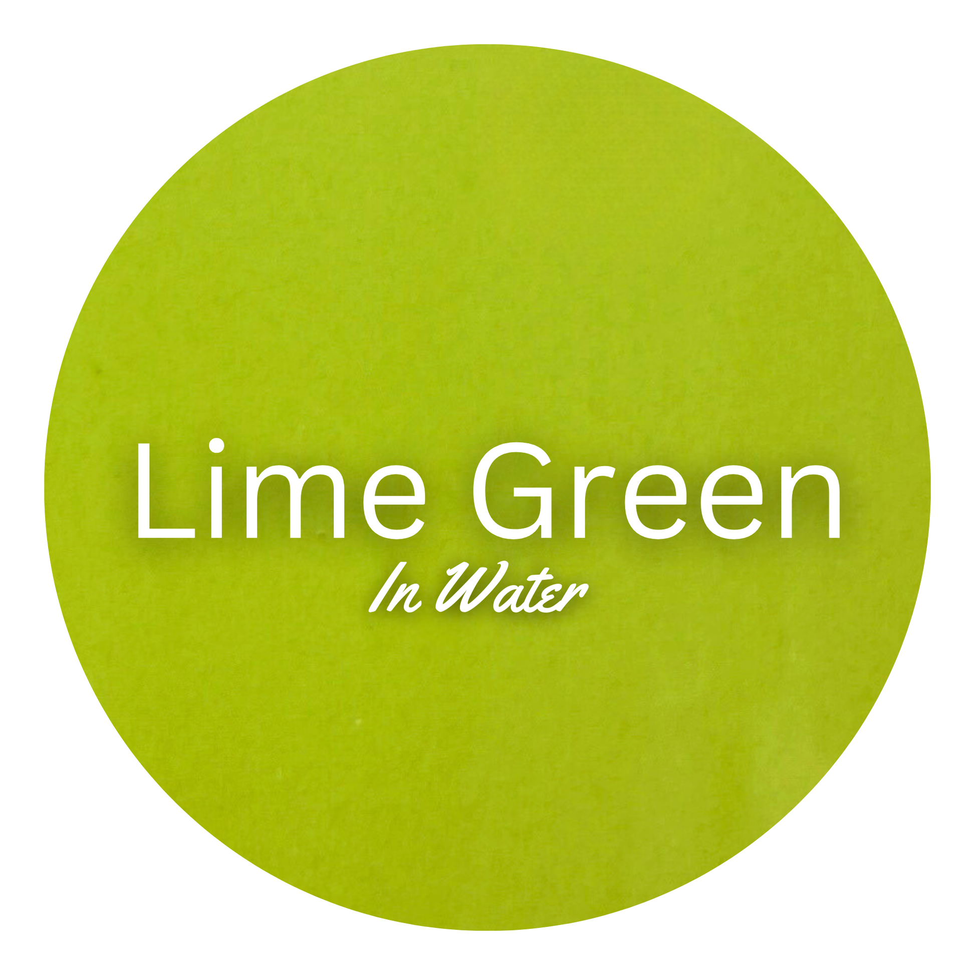 Lime green hybrid lake colorant for bath bombs by scandalous soap