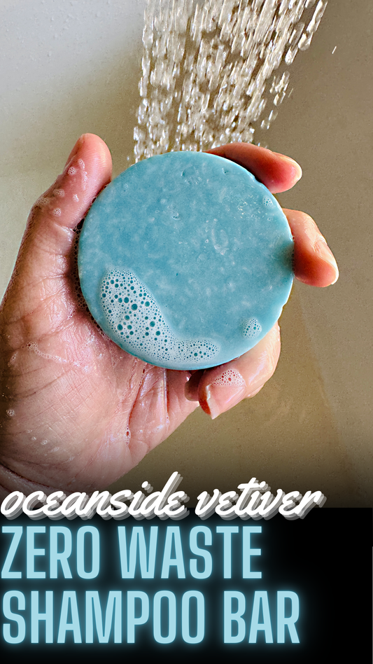 Oceanside Vetiver Solid Shampoo Bar