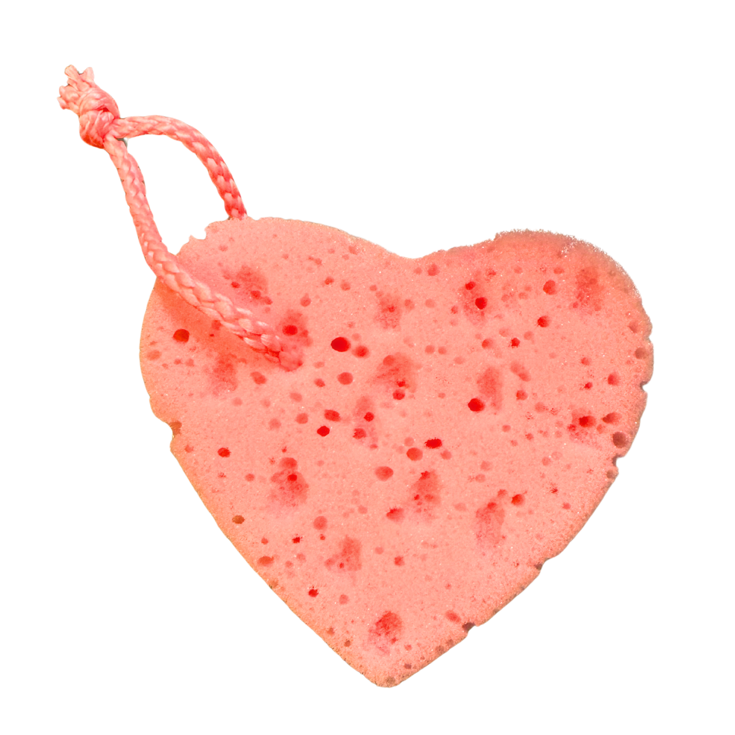 Pink Heart Sponge