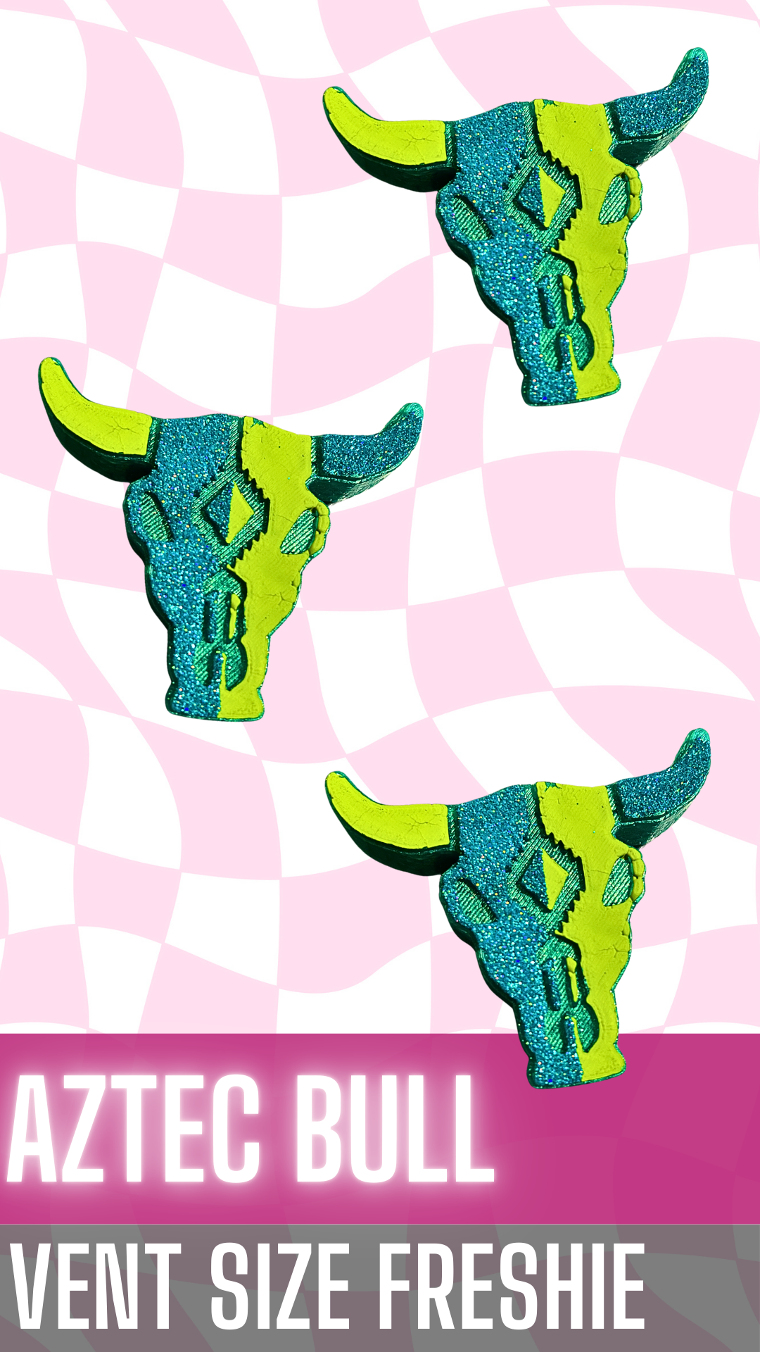 Bull Azetc Green Aztec Bull Vent Freshie – Scandalous Soap