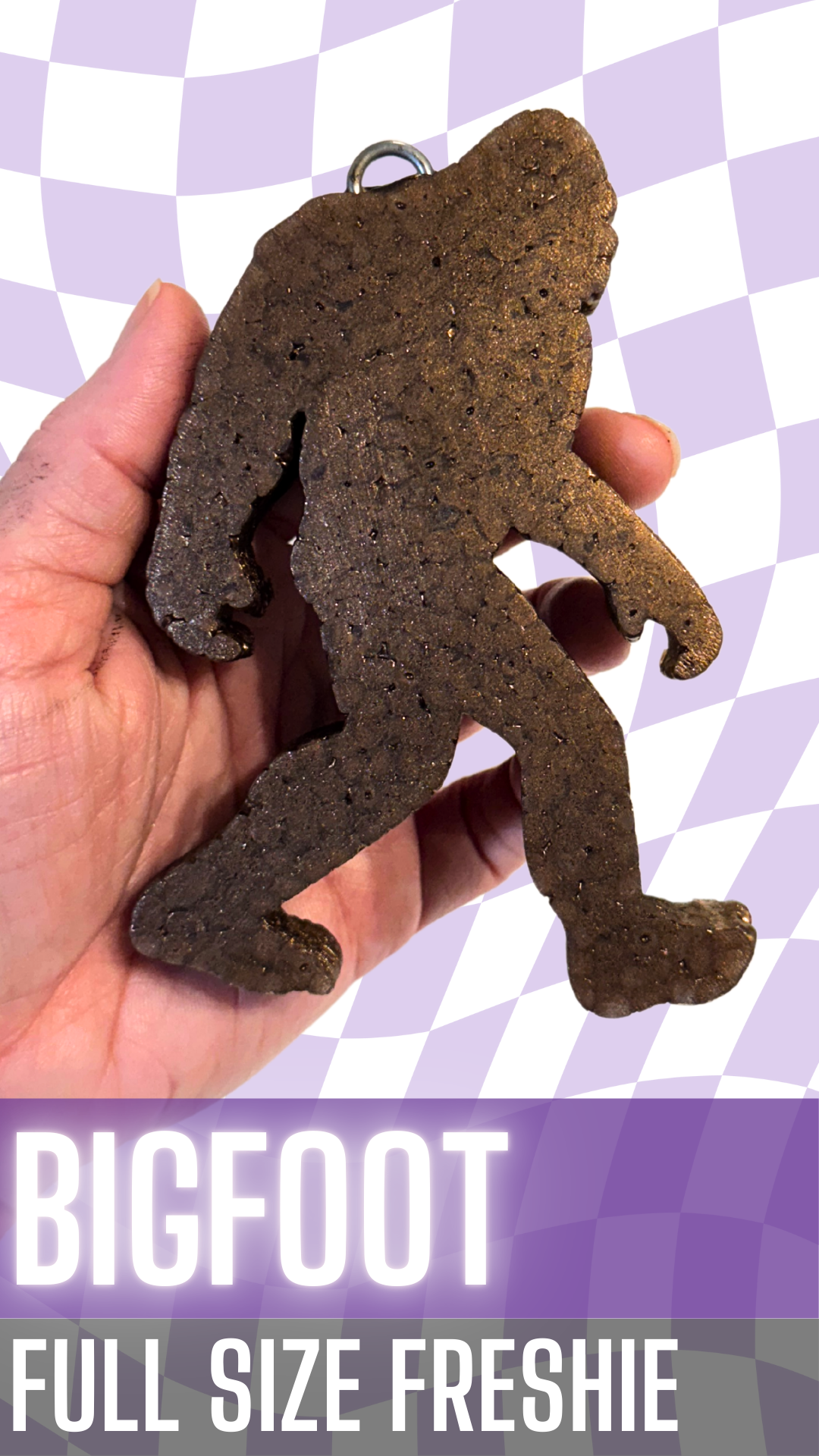 Brown Bigfoot Freshie