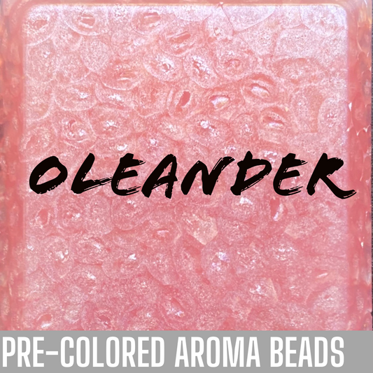 Oleander PRE-COLORED Freshie Beads