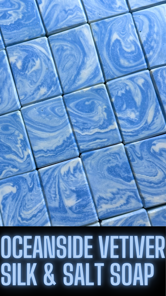 oceanside vetiver cold process soap scandalous soap company