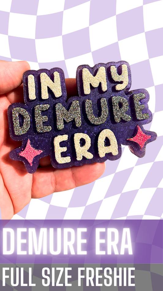 Purple Demure Era Freshie