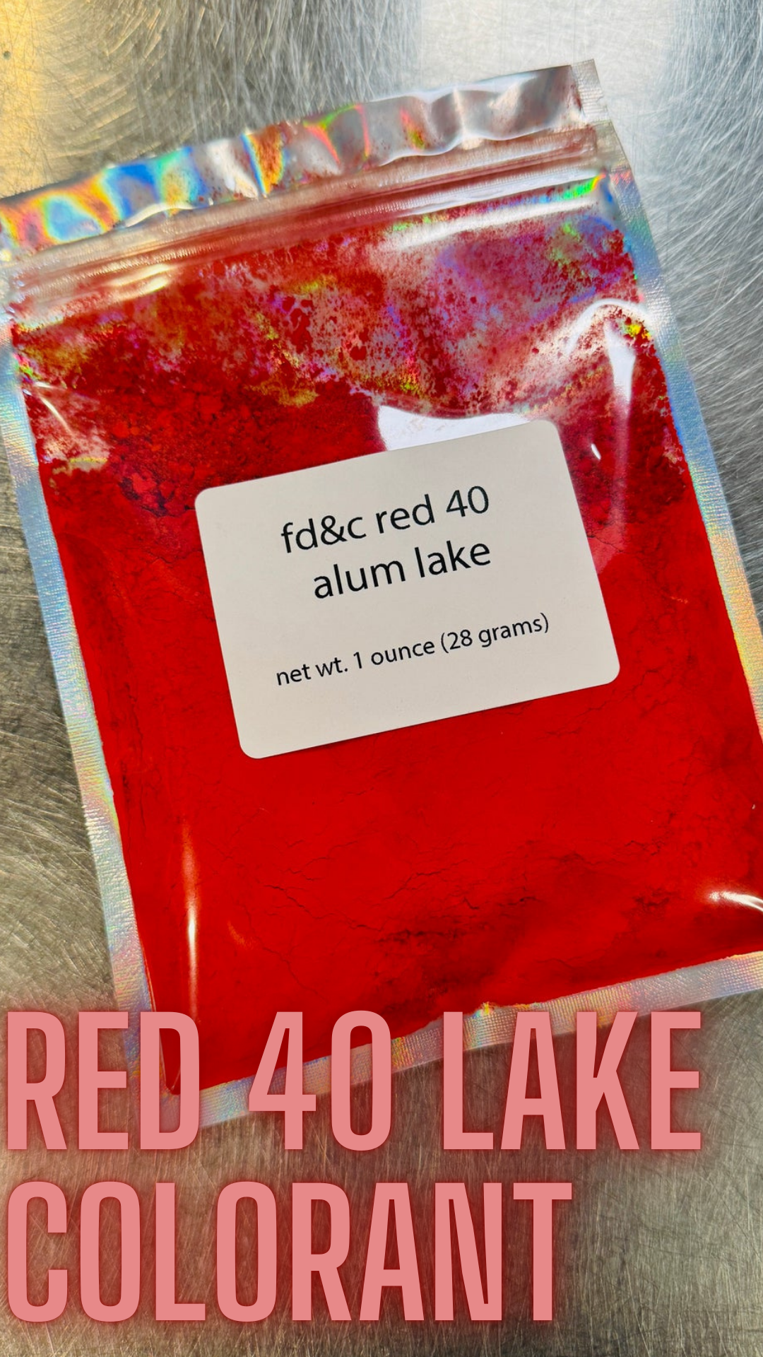 fd&c red 40 alum lake colorant