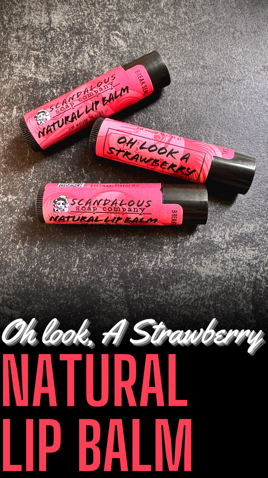 Oh Look, A Strawberry! Lip Balm