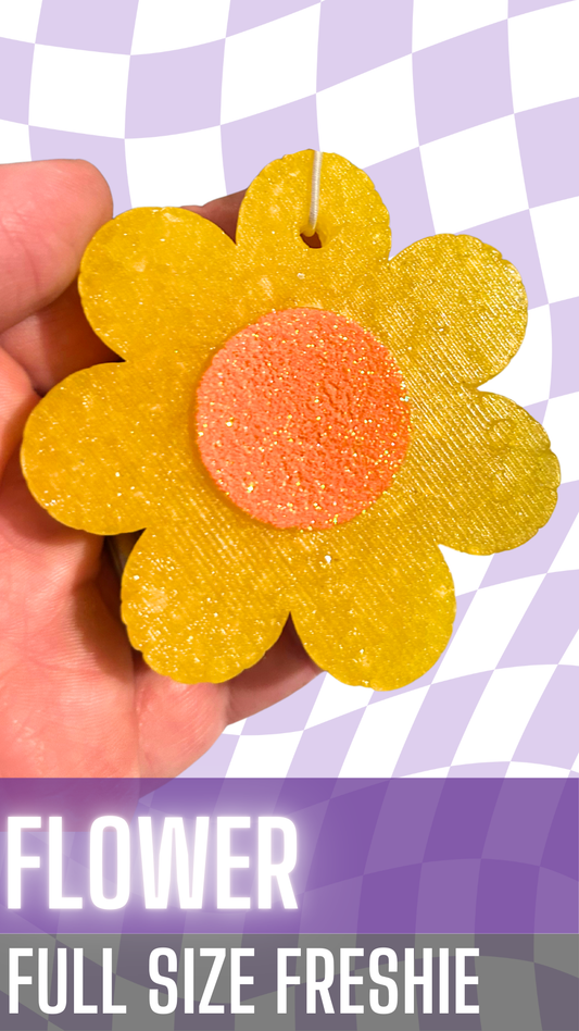 Yellow Flower Freshie